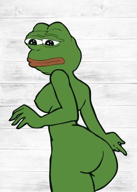 sexy pepe frog meme