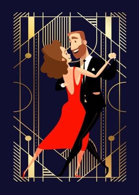 Art Deco poster