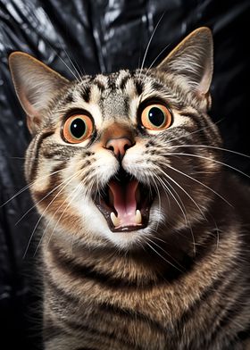 Cat Shocked