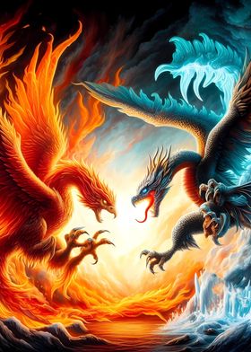 Phoenix VS Dragon