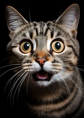 Cat Shocked