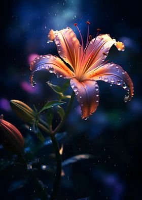 Rainy Lily flower