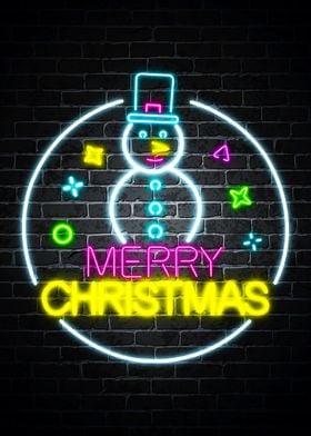 Merry Christmas Neon Light
