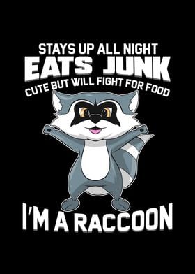 Raccoon Gift Racoon Fun