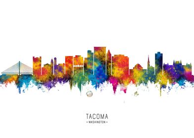 Tacoma Washington Skyline