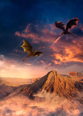  Dragons Over The Mountain