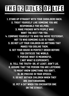 the 12 rules of life