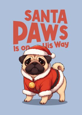 Santa Paws is on His Way