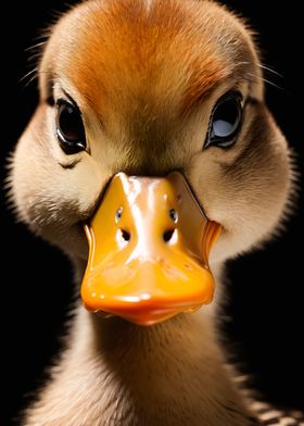 cute baby Duck face