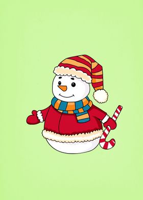 snowman baby cute