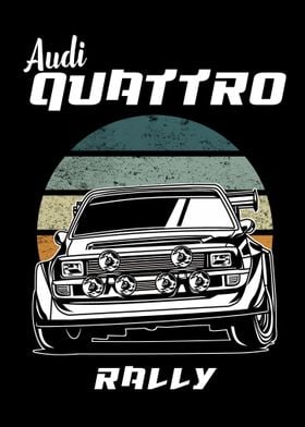 QUATTRO RALLY CAR
