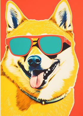 Doge with glasses 1