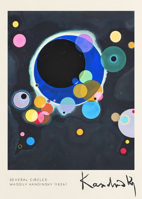 Several Circles Kandinsky