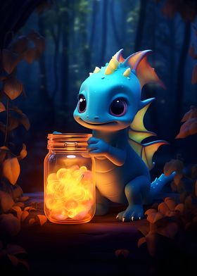 Cute Dinosaur Luminous