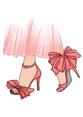 Fashion Pink Heels