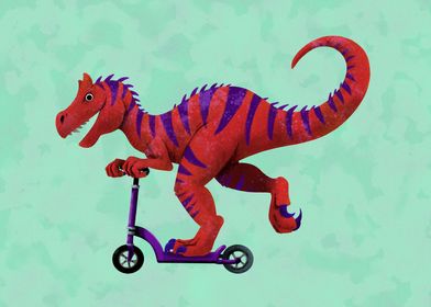 Alosaurus Scooter