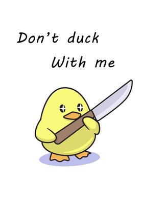 angry duck