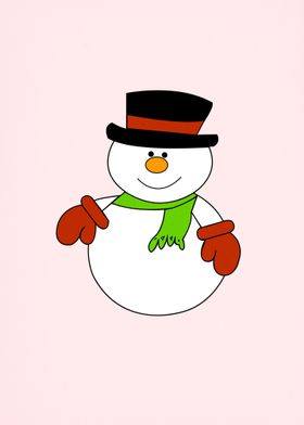 snowman baby cute