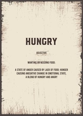 hungry