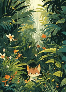 Wild Jungle Cat Quest