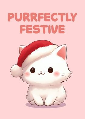 Purrfectly Festive Kitty