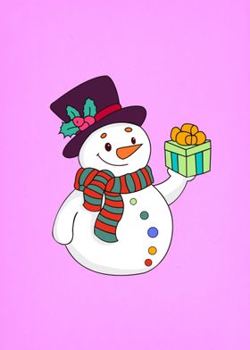 snowman baby cute