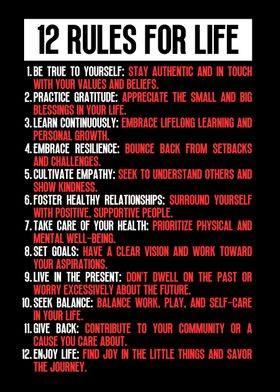 12 Rules For Life