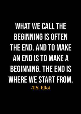 TS Eliot Quotes 