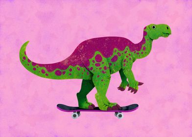 Skater Iguanadon