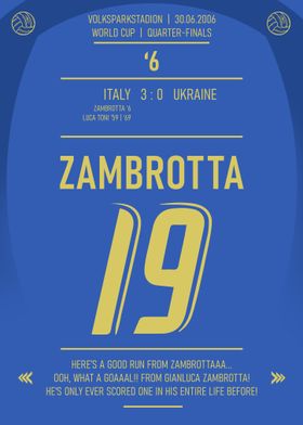 Gianluca Zambrotta Italy