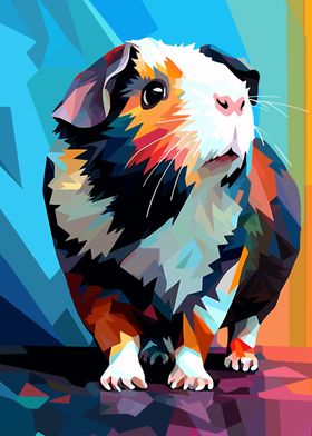 Cute Animal WPAP Pop Art