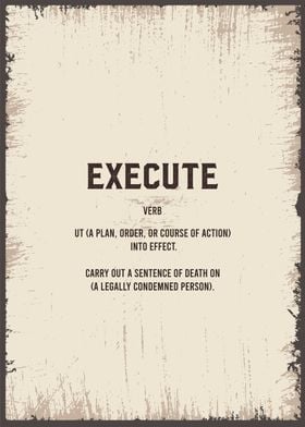 execute