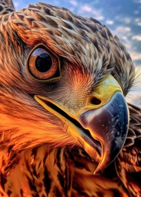 eagle close up