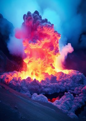 Volcano Explosion