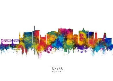 Topeka Kansas Skyline