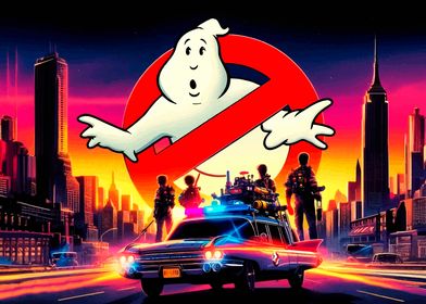 GHOSTBUSTERS POSTER DESIGN