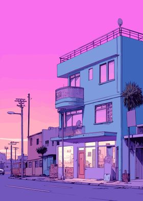 Lofi Pink Retro