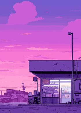 Lofi Pink Retro