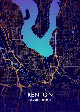 Renton Washington Map