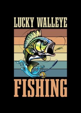 Lucky Walleye Fishing for