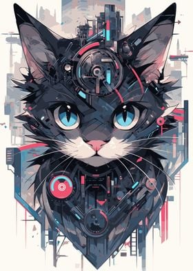 Feline Cyber Fusion