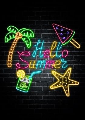 Neon Summer Time
