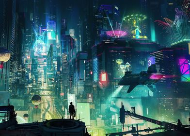 Cyberpunk City