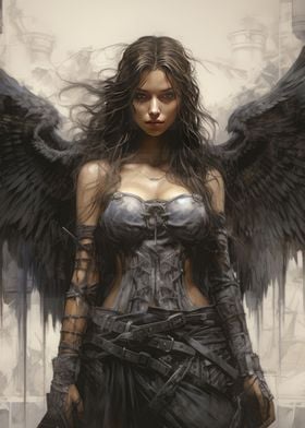 Angels black woman