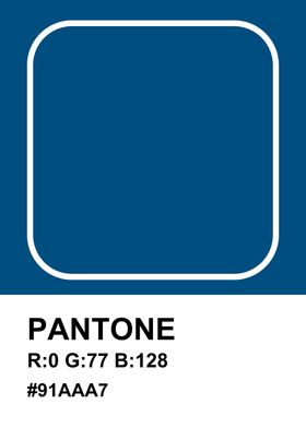 color pantone blue