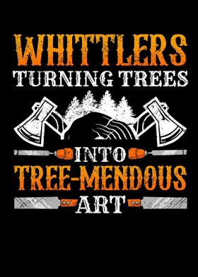 Whittlers Turning Trees