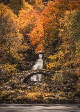 Scottish Waterfall 