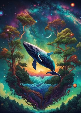  whales and nature