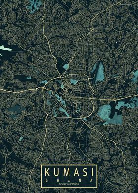 Kumasi City Map Summer