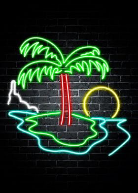 Neon Summer Time